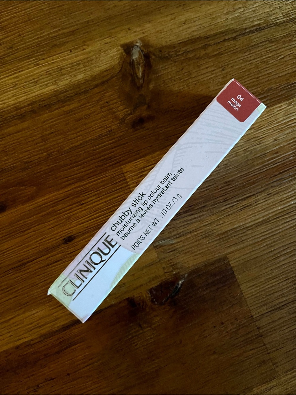 NWT: Clinique Chubby Stick Moisturizing Lip Balm (Mega Melon)